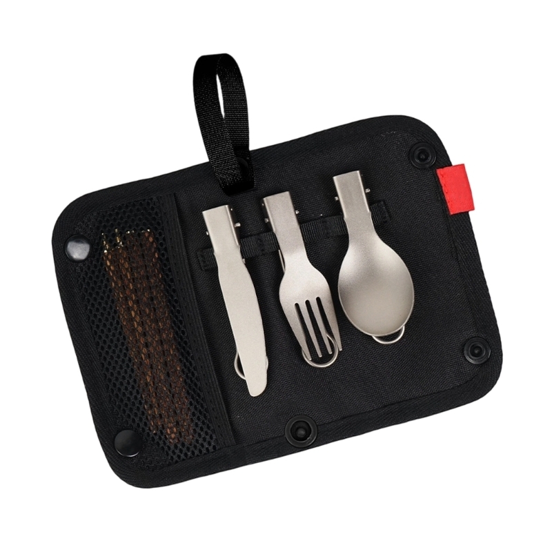 Bamboo Cutlery Travel - 547F Zestaw sztućców do posiłków podróżnych
