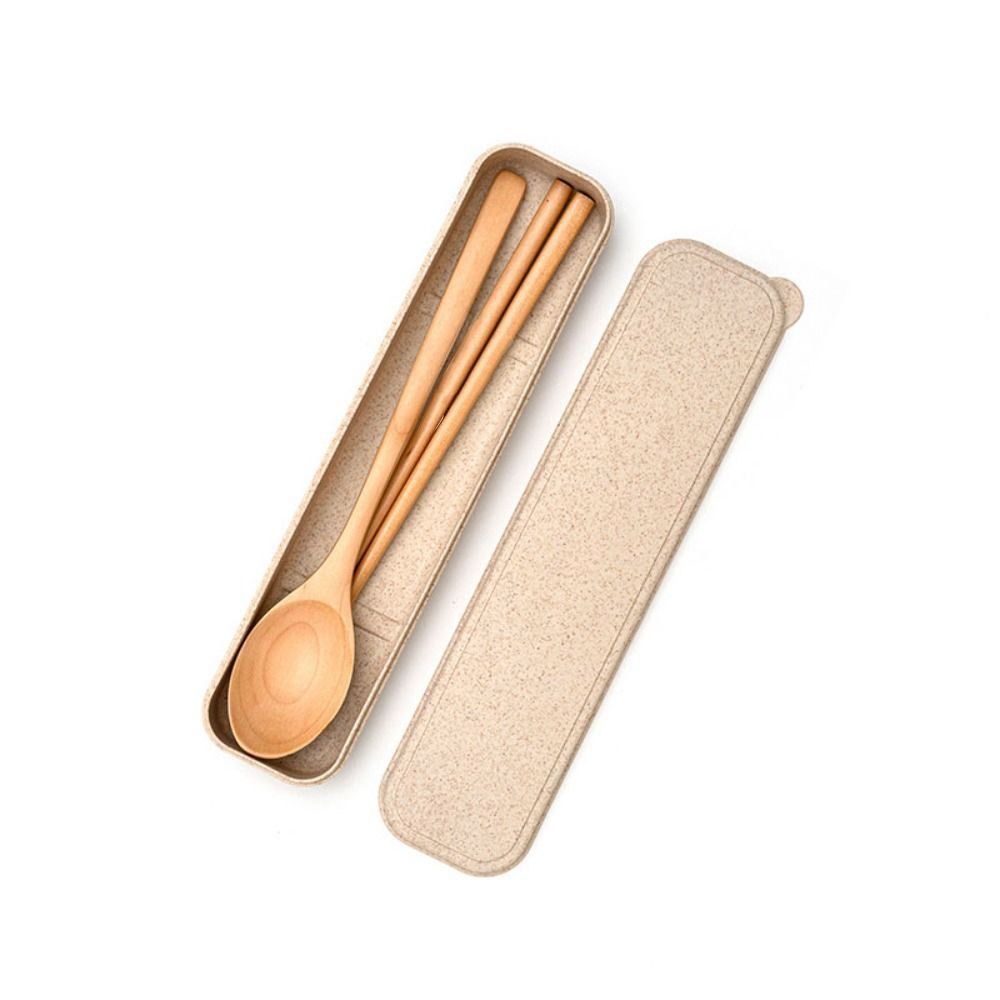 Zestaw na piknik: drewniane pa – Bamboo Cutlery Travel recenzja i cena