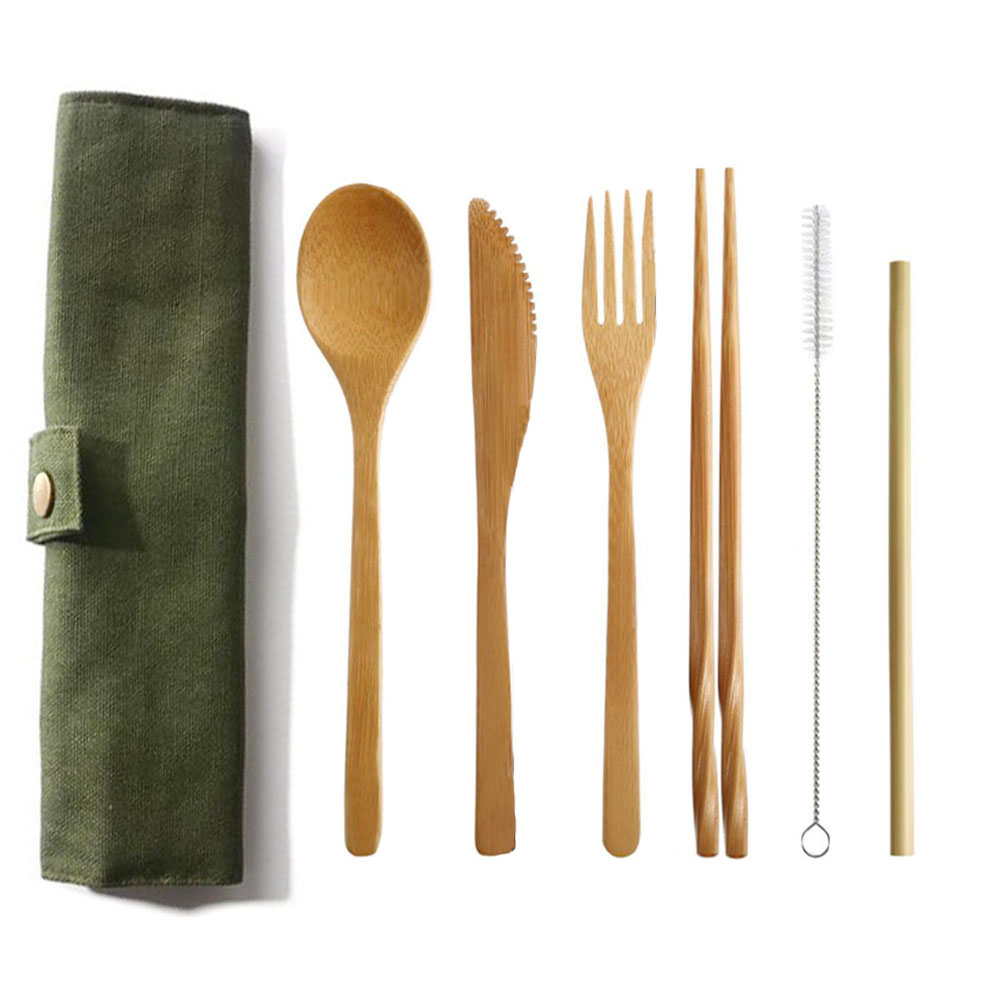 Zestaw sztućców bambusowych wi – Bamboo Cutlery Travel recenzja i cena