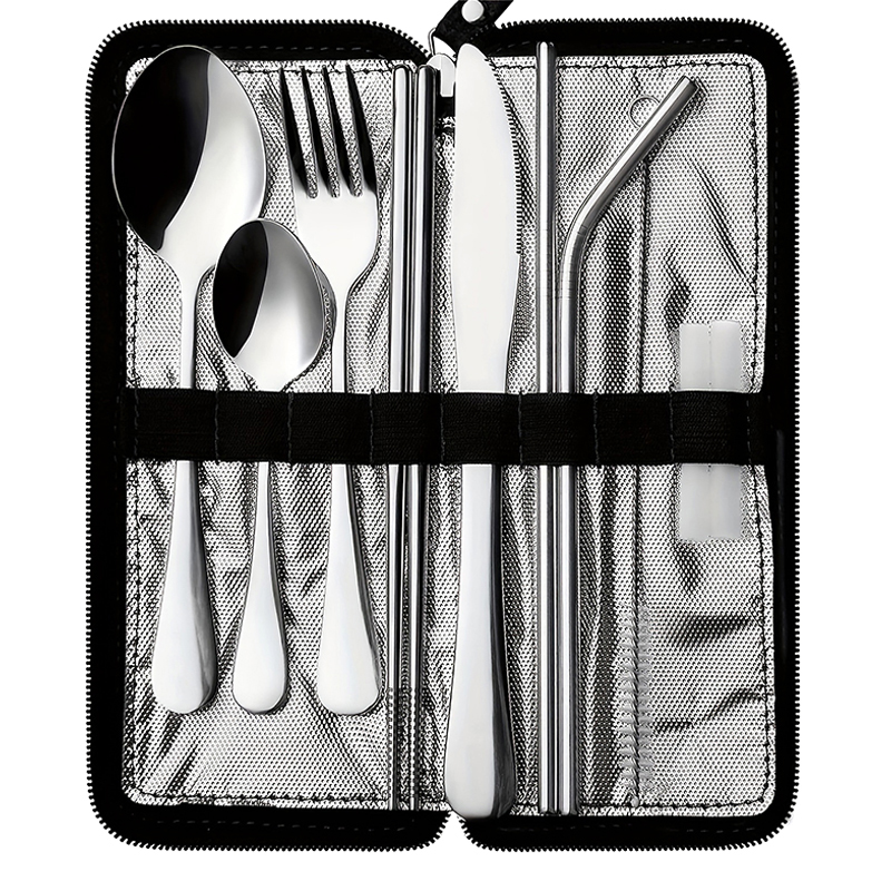 Nowy zestaw 10 szt. przenośnyc – Bamboo Cutlery Travel recenzja i cena