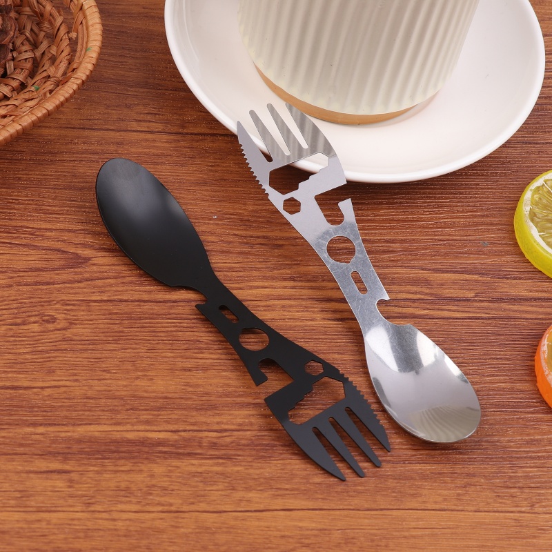 1/5 szt. Zestaw sztućców kempi – Bamboo Cutlery Travel recenzja i cena