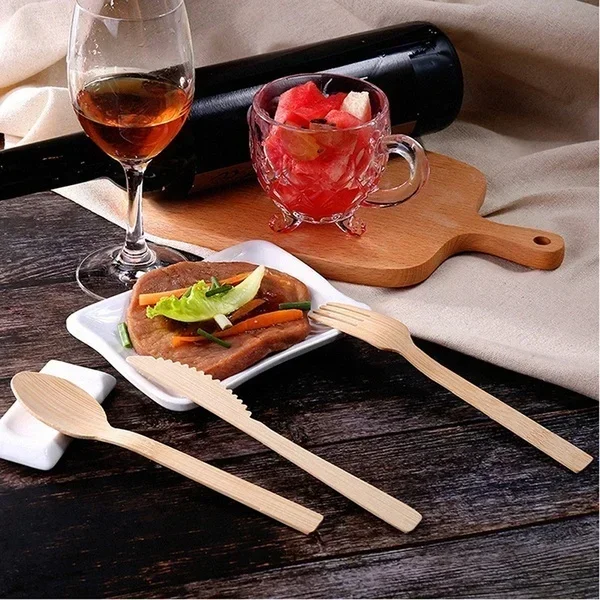 Wielorazowy bambusowy zestaw s – Bamboo Cutlery Travel recenzja i cena