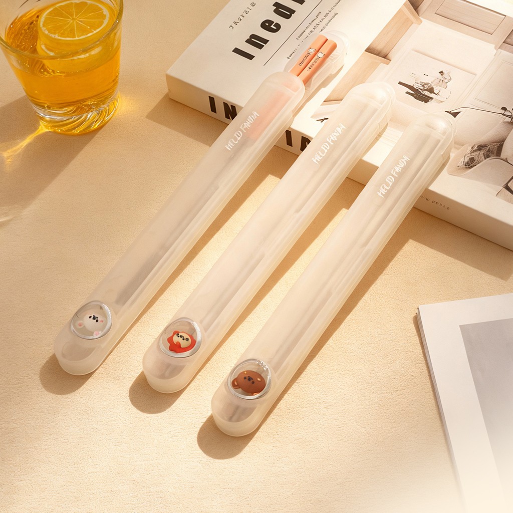 1 Para Przenośnych Pałeczek ze – Bamboo Cutlery Travel recenzja i cena