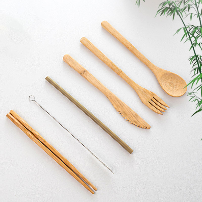 Bambusowa zastawa stołowa podr – Bamboo Cutlery Travel recenzja i cena